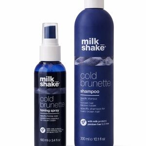 Cold Brunette Shampoo and Toning Spray - Blue